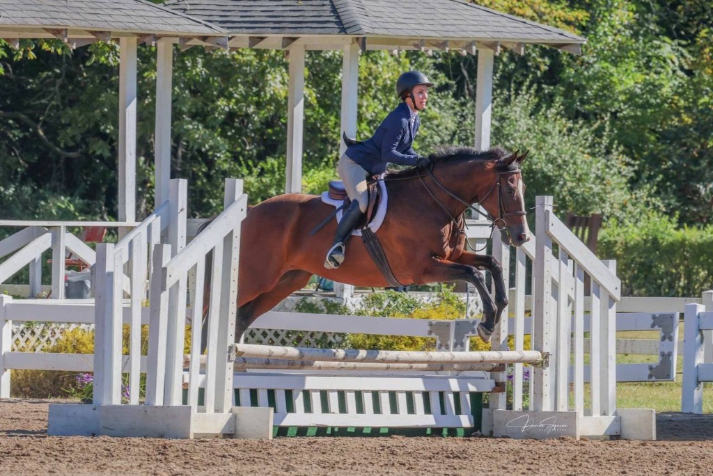 The Author and Her Horse, Dragon